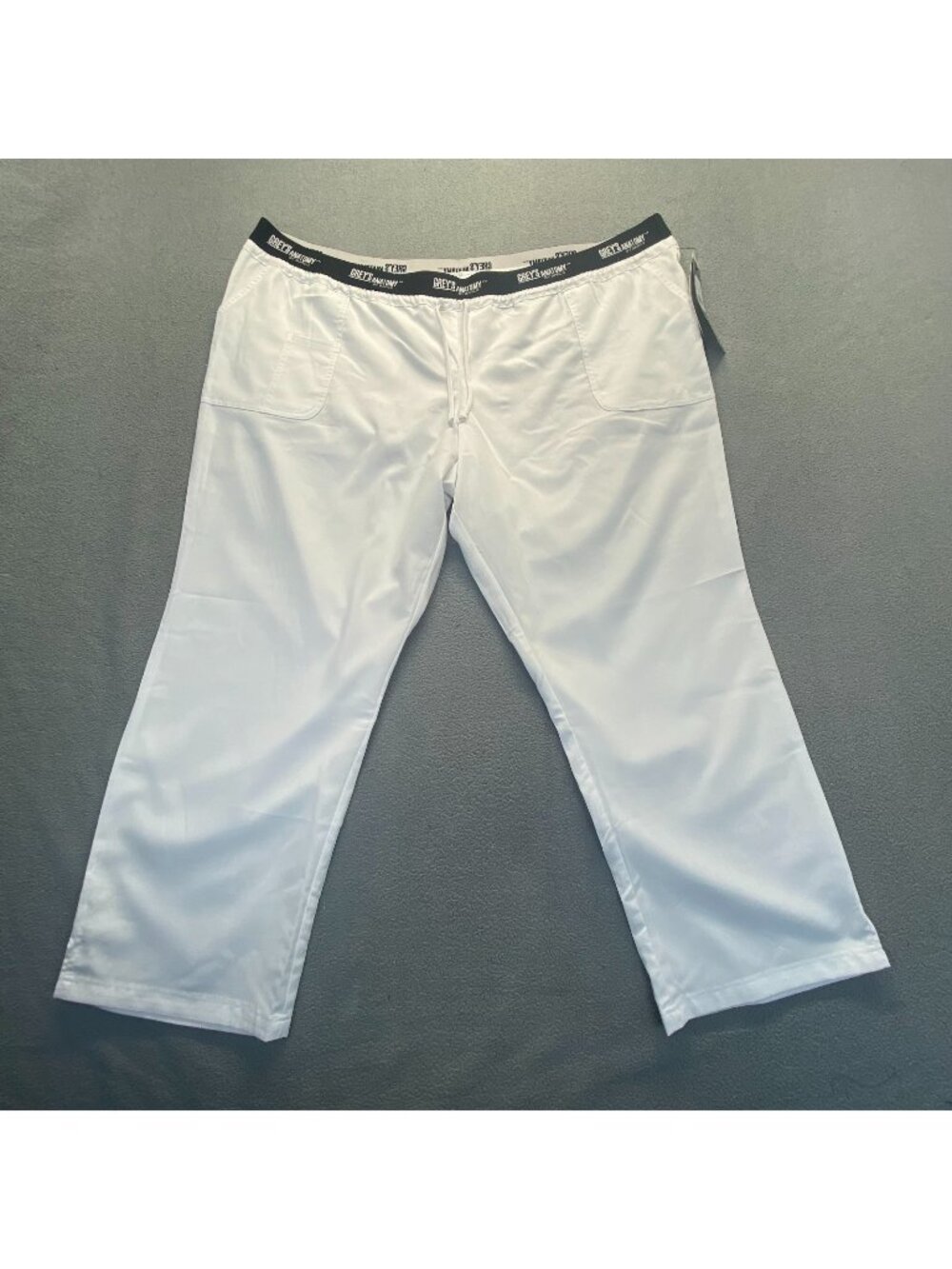 Grey's Anatomy by Barco Active Scrub Pants Size 5XL  Color White 77% Polyester